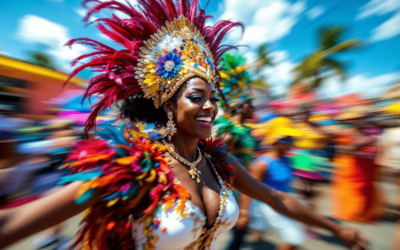 Célébrez le Carnaval de Martinique au Domaine de l’Anse Mitan