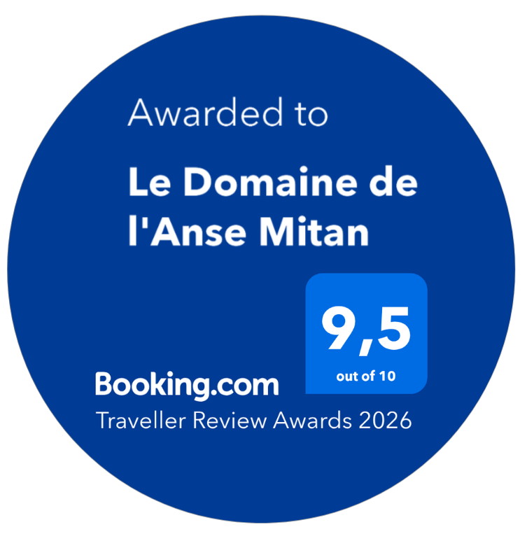 Récompense Booking.com – Domaine de l’Anse Mitan - 2026